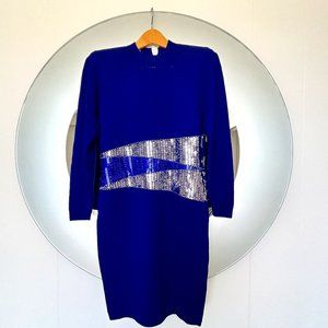 St. John Evening long sleeve knit dress
